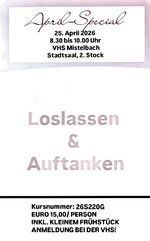  Loslassen & Auftanken