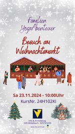 23.11.2024 Familienyoga Abenteuer: Besuch am Weihnachtsmarkt!