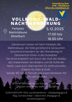05.12.2025 Vollmond-Wald-Nachtwanderung